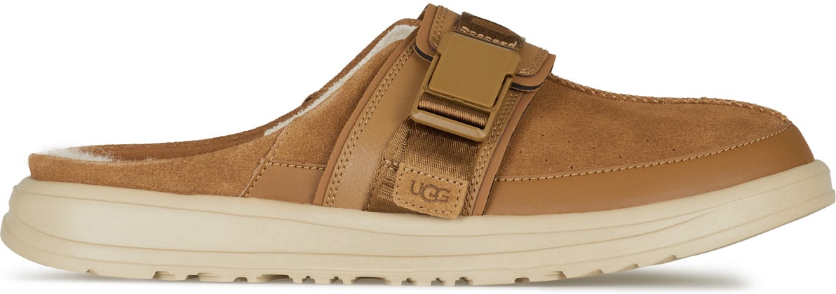 UGG: Brown Kick It Slide - 1