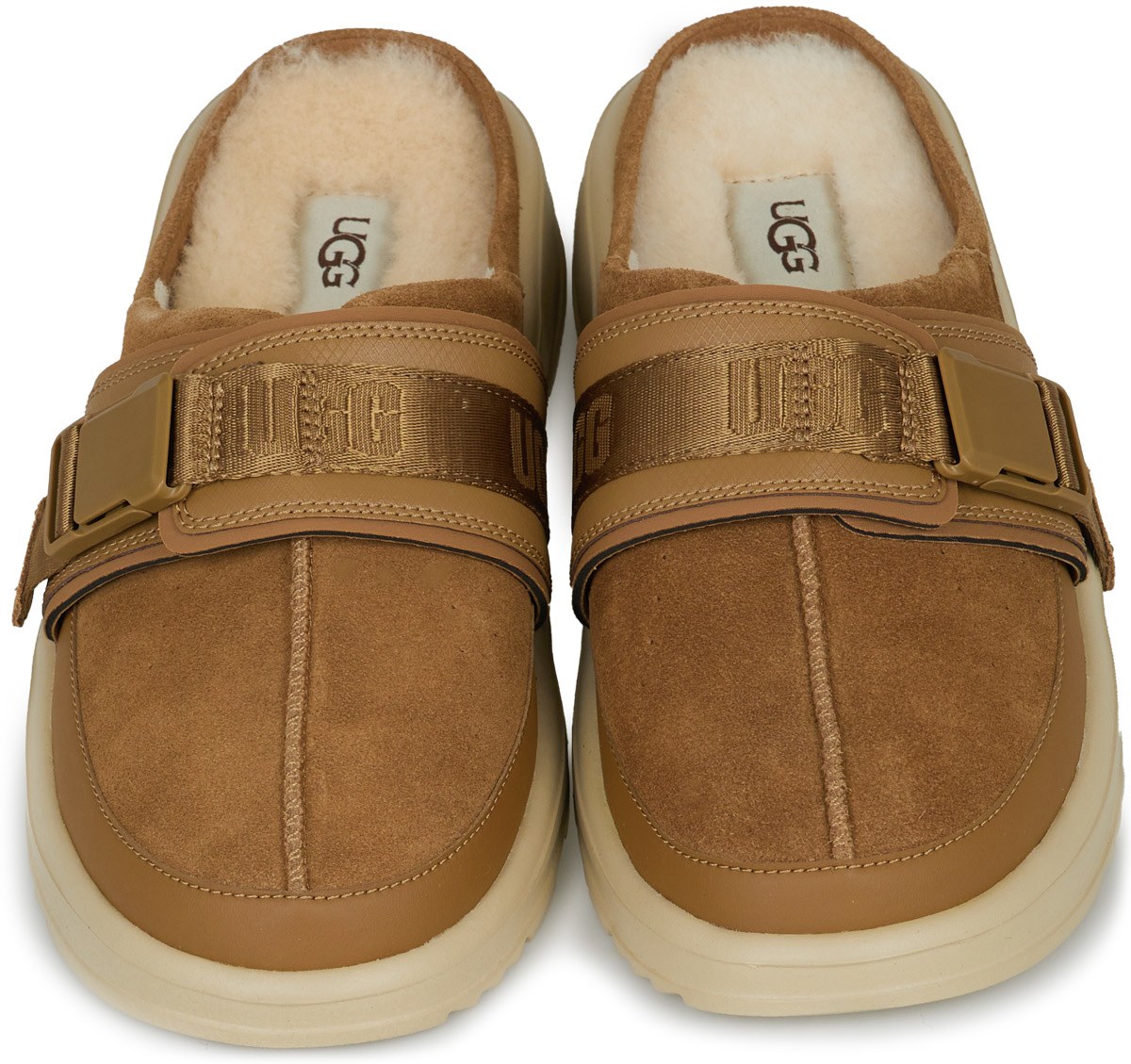 UGG: Brown Kick It Slide - 4