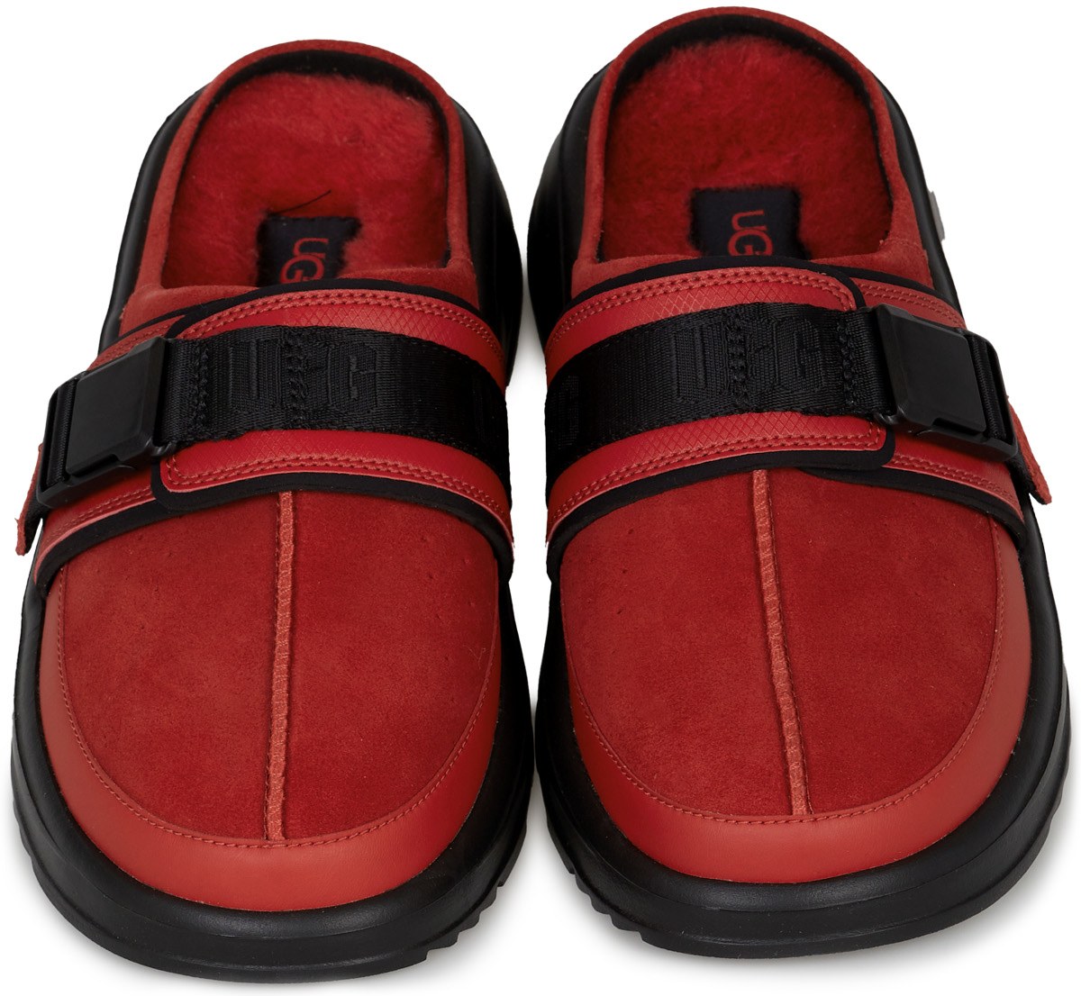 UGG: Red Kick It Slide - 4