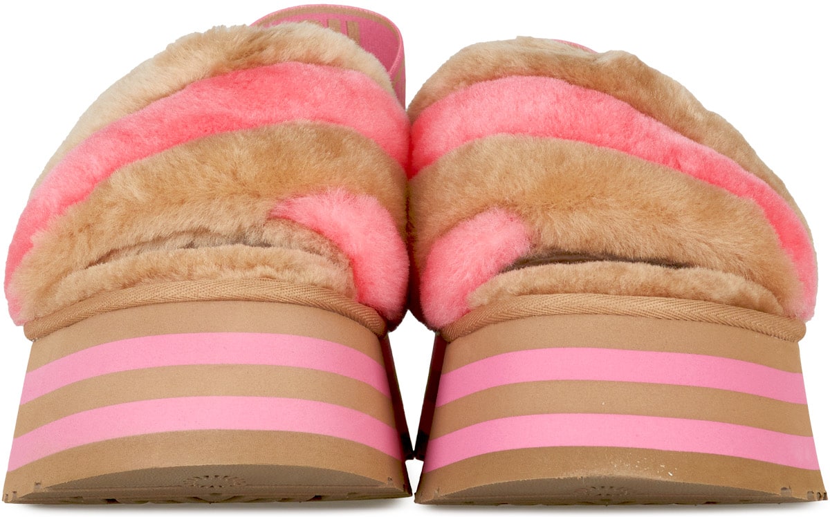 UGG: Multicolor Disco Stripe Slide - 3