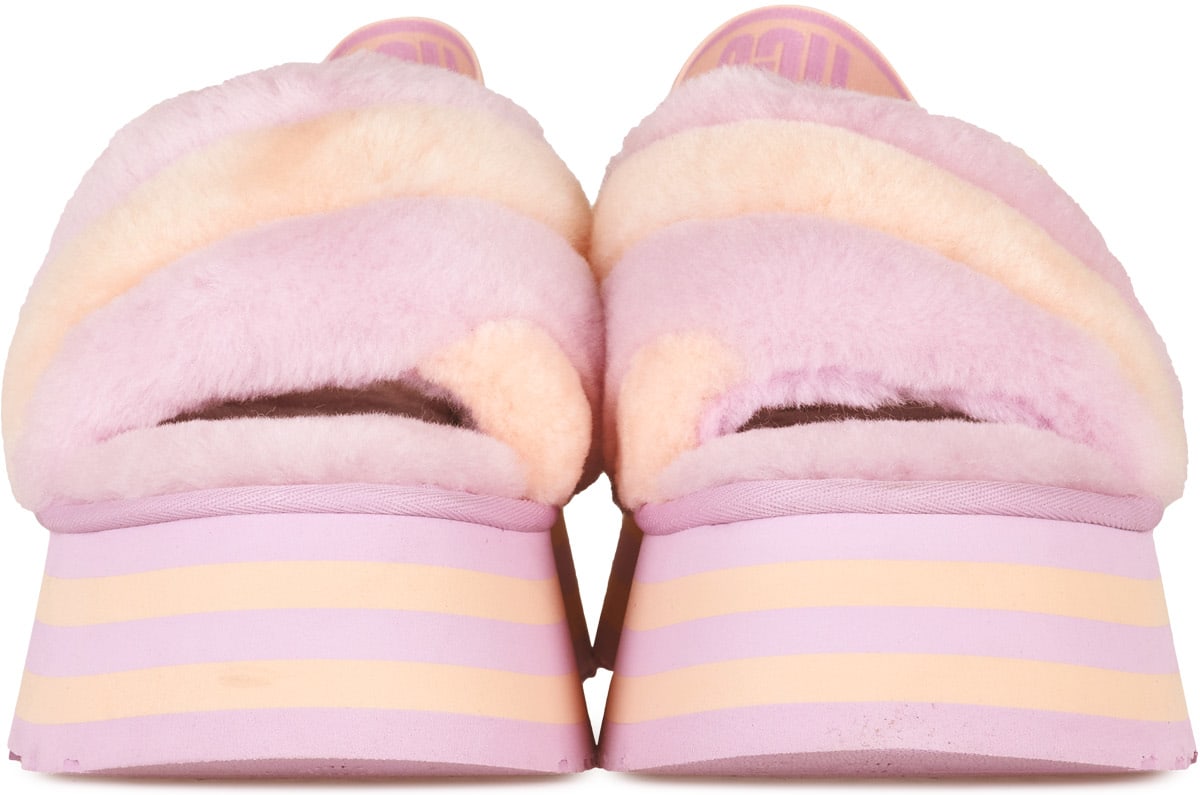 UGG: Multicolor Disco Stripe Slide - 3