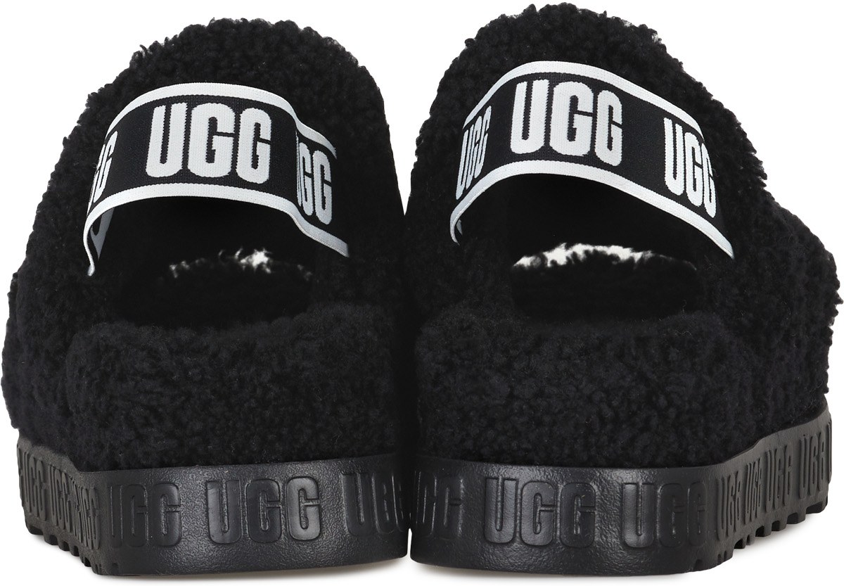 UGG: Black Oh Fluffita - 5