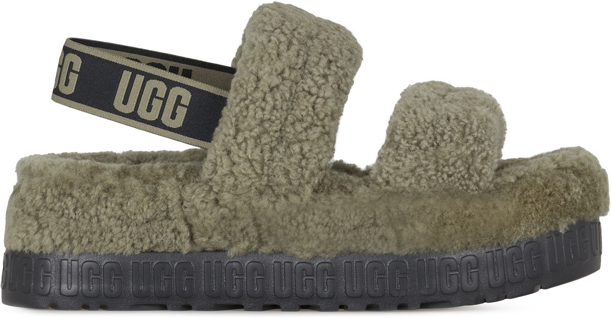 UGG: Green Oh Fluffita - 1