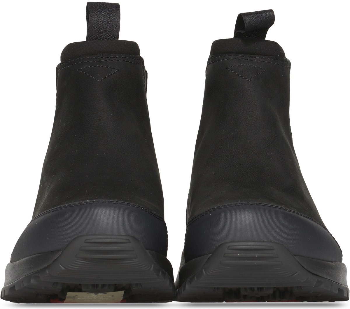 UGG: Noir Emmett Chelsea Cuir Noir - 3