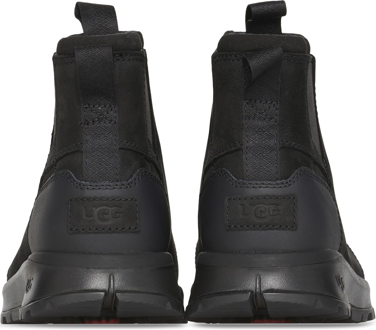 UGG: Noir Emmett Chelsea Cuir Noir - 5