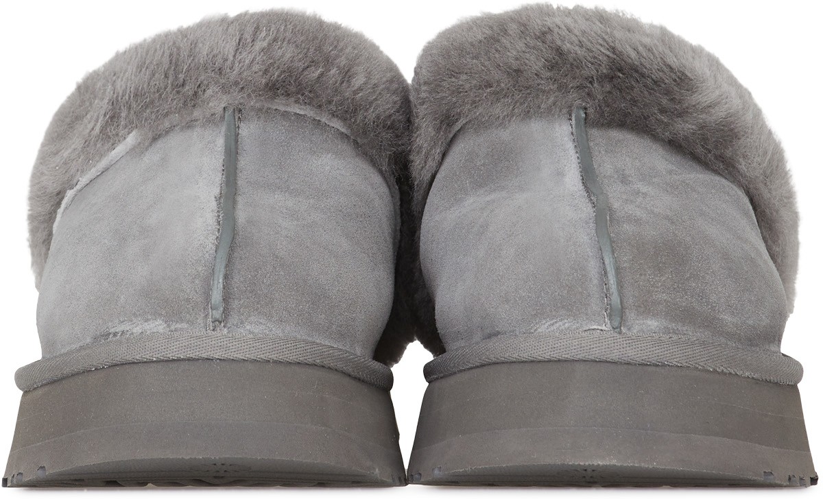 UGG: Gris Mule Disquette Gris - 3