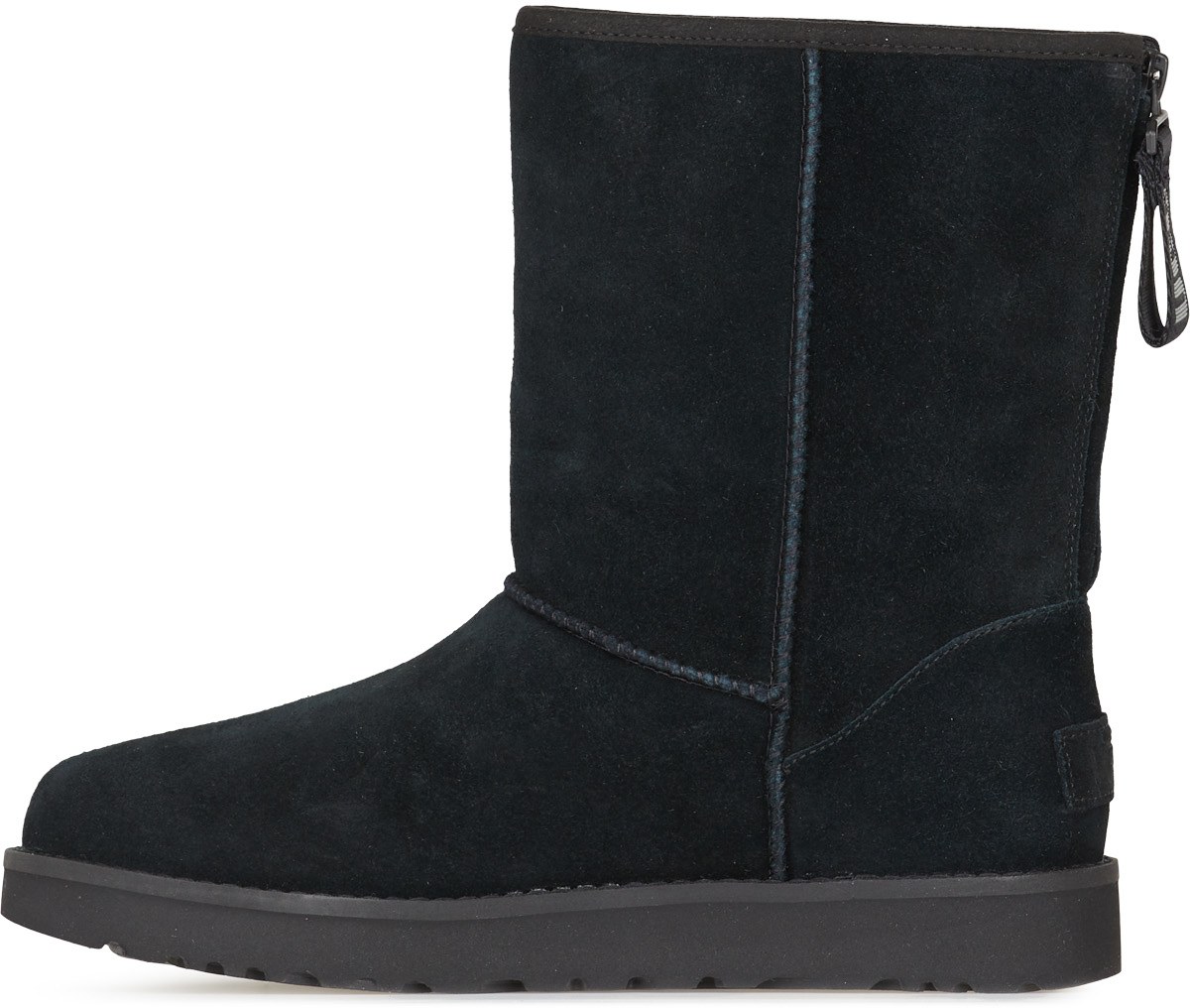 UGG: Noir Bottes Courte Classic Logo Noir - 2