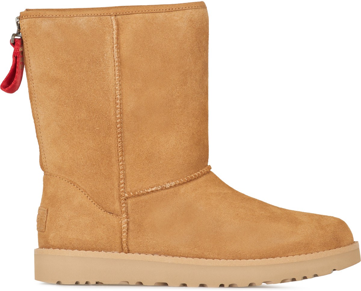 UGG: Brun Bottes Courte Classic Logo Brun - 1