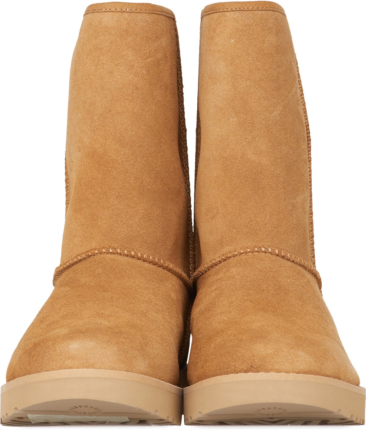 UGG: Brun Bottes Courte Classic Logo Brun - 3