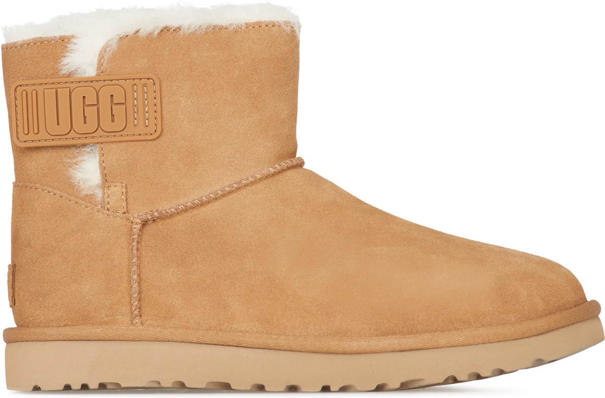 UGG: Brun Bottes Courte Bailey en Daim Brun - 1