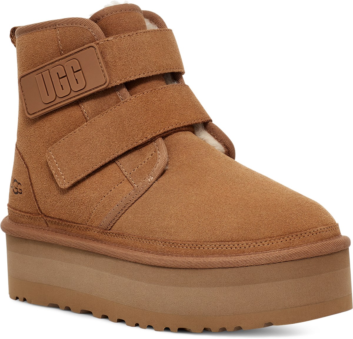 UGG: Brown Neumel Platform - 3