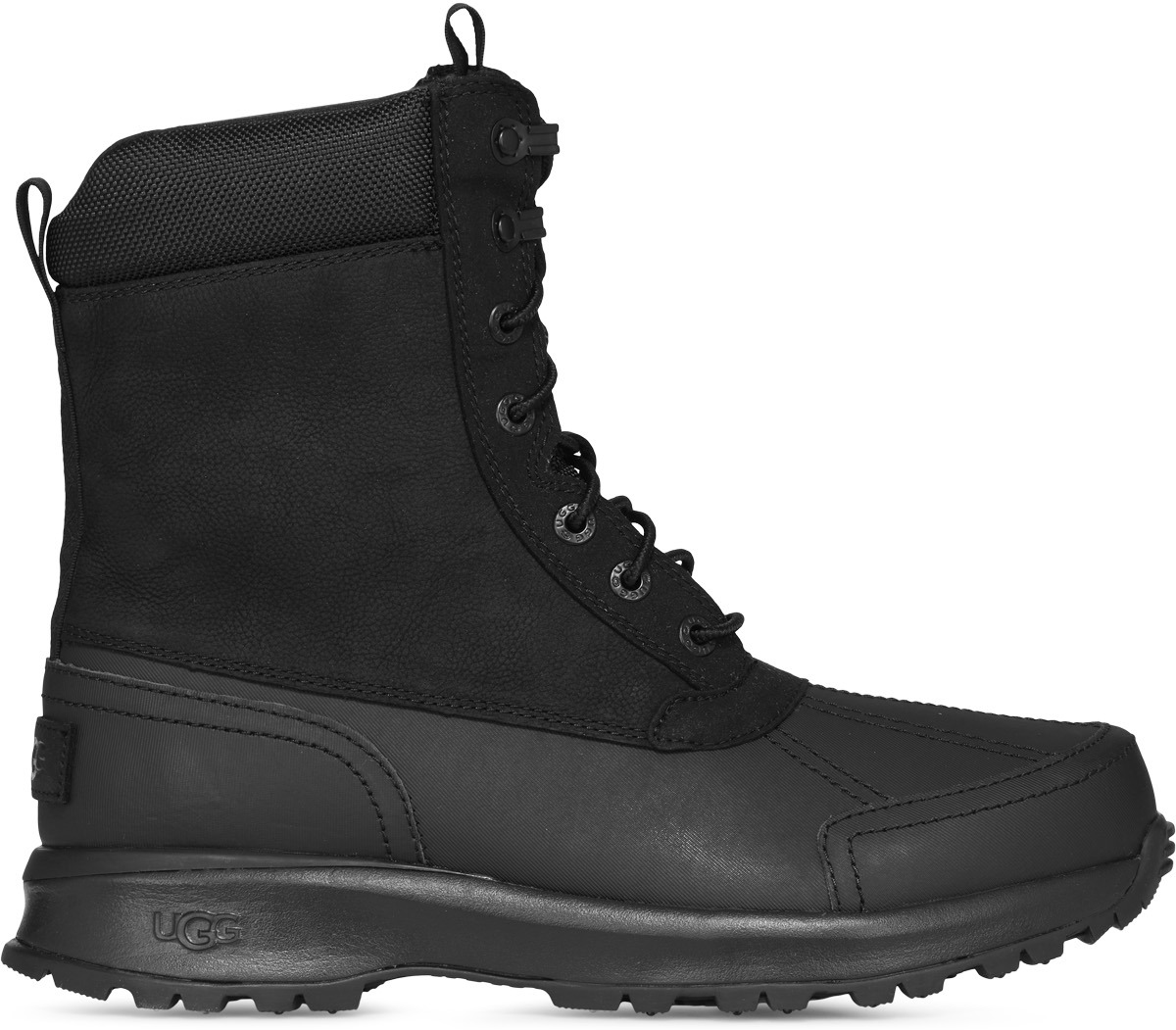 UGG: Noir Bottes Emmett Duck Noir - 1