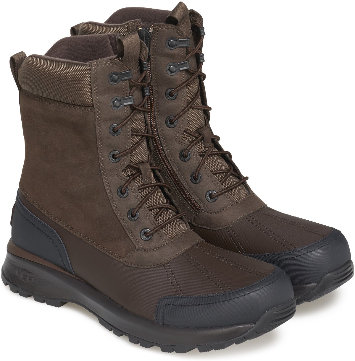 UGG: Brown Emmett Duck Boot Hi - 4