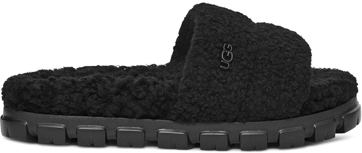 UGG: Black Cozetta Curly - 1