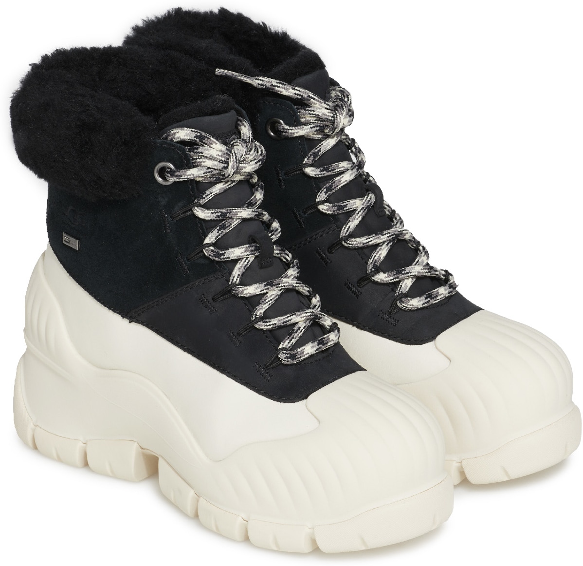 UGG: Black Adiroam Hiker - 4