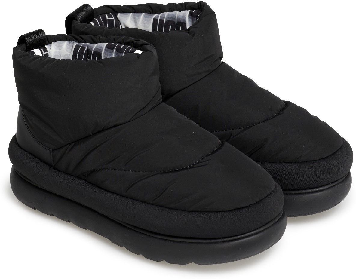 UGG: Black Classic Maxi Mini - 4