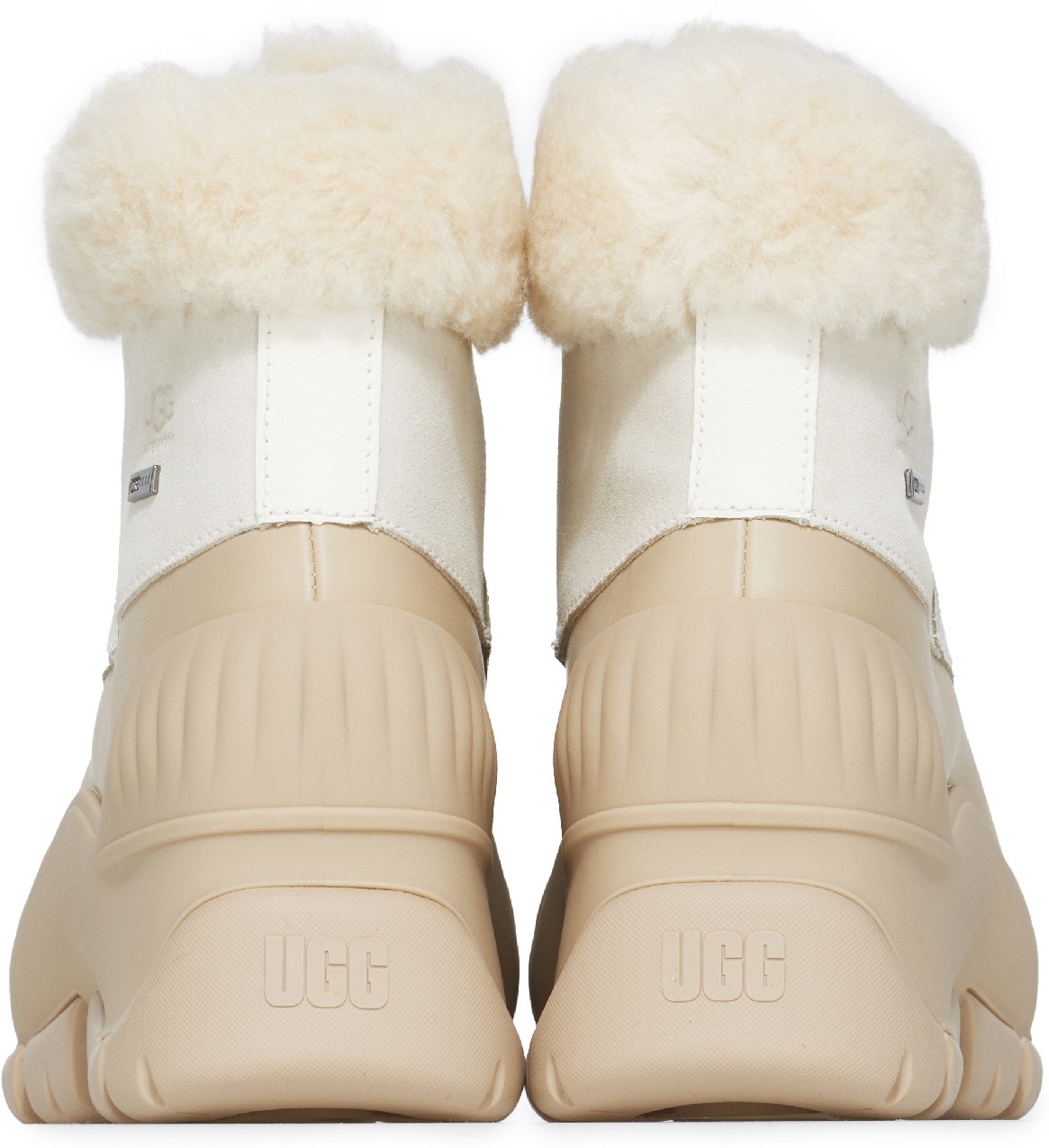 UGG: White Adiroam Hiker - 5
