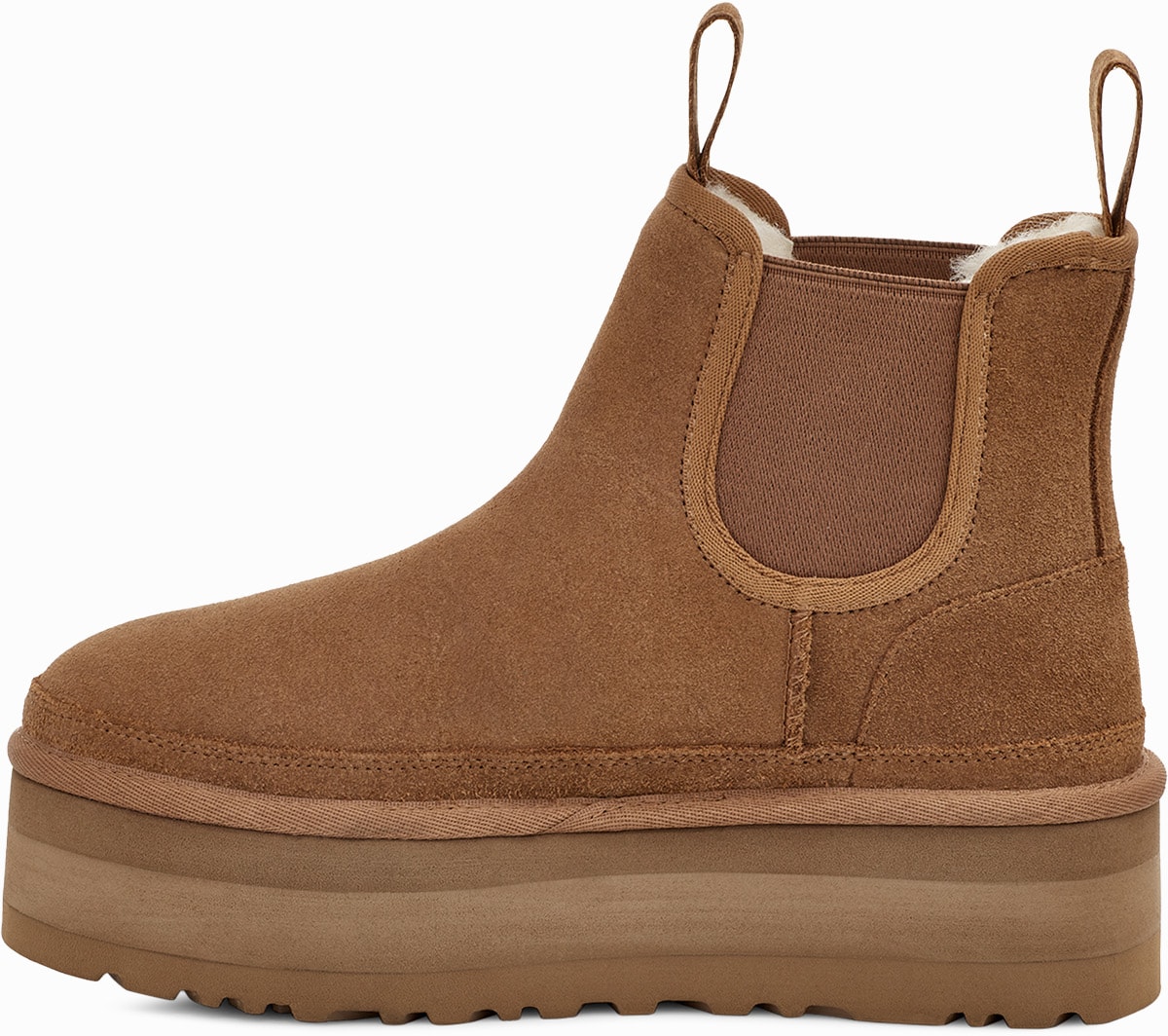 UGG: Brown Neumel Platform Chelsea - 2