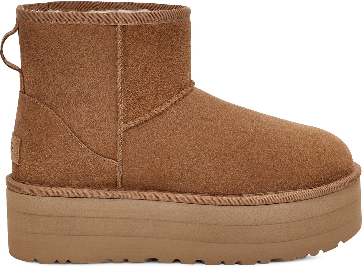 UGG: Brown Classic Mini Platform - 1