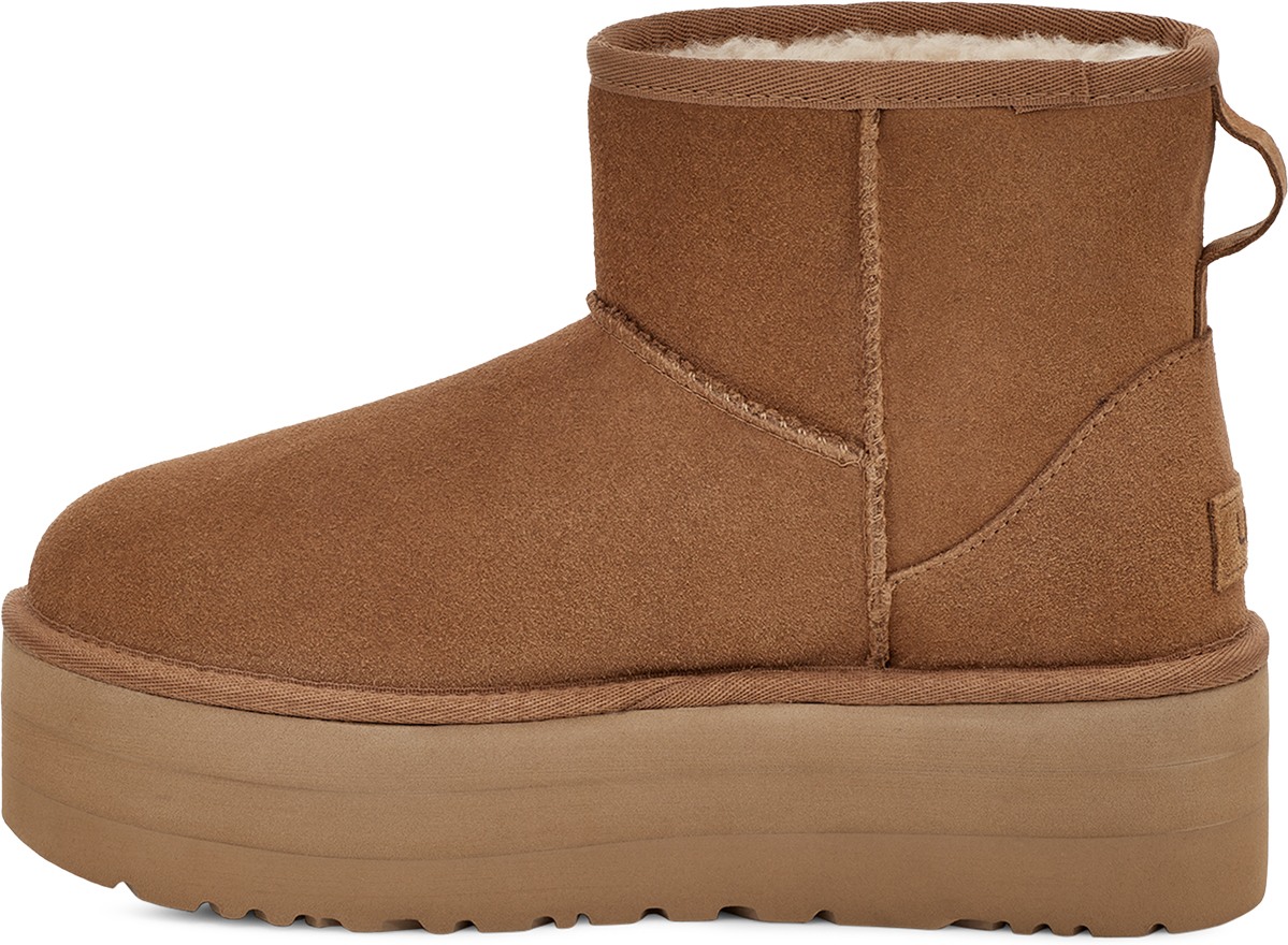 UGG: Brown Classic Mini Platform - 2