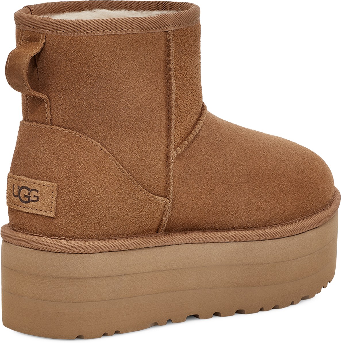 UGG: Brown Classic Mini Platform - 4