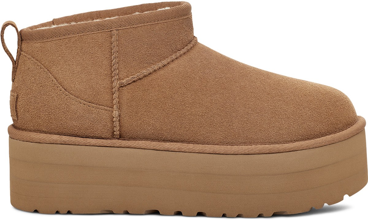 UGG: Brun Classic Ultra Mini à Plateforme Brun - 1