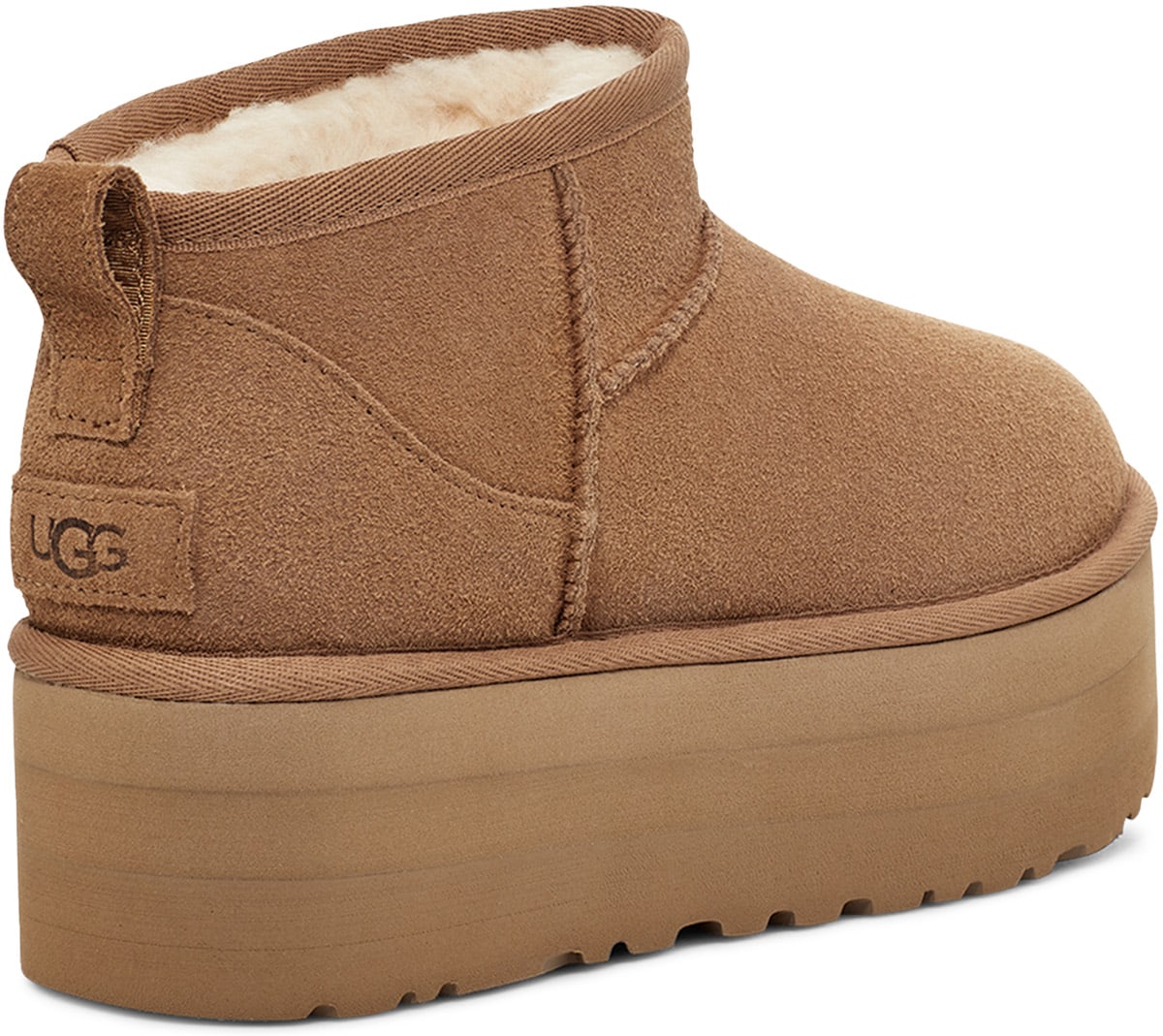 UGG: Brun Classic Ultra Mini à Plateforme Brun - 4