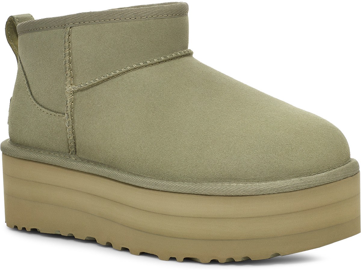 UGG: Green Classic Ultra Mini Platform - 3