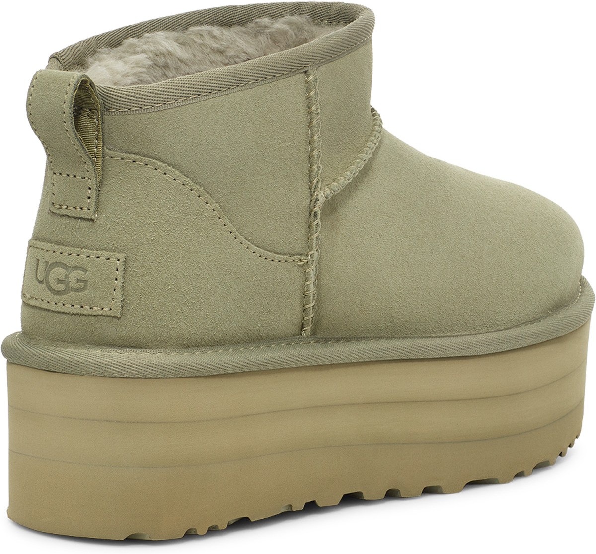 UGG: Green Classic Ultra Mini Platform - 4