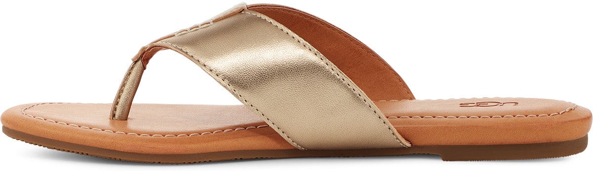 UGG: Gold Carey Flip Flop - 2