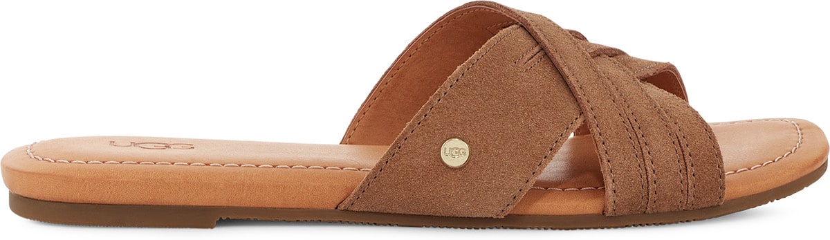 UGG: Brown Kenleigh Slide - 1