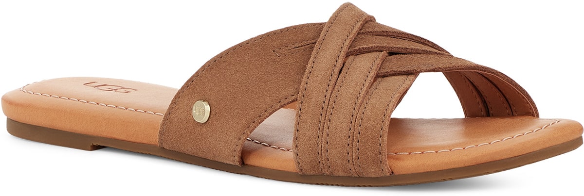 UGG: Brown Kenleigh Slide - 3