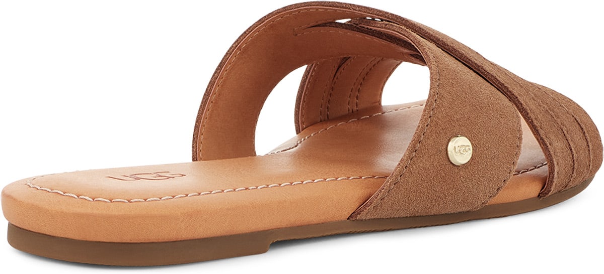 UGG: Brown Kenleigh Slide - 4