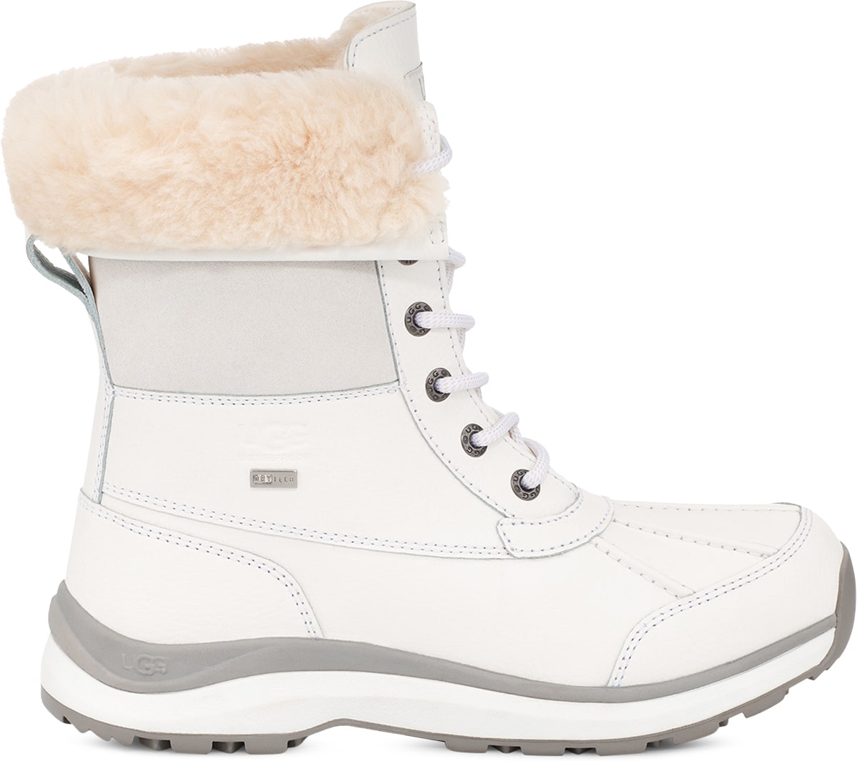 UGG: White Adirondack Boot III - 1