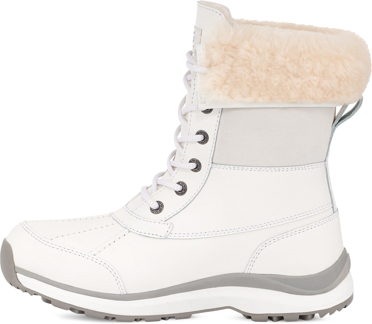 UGG: White Adirondack Boot III - 2