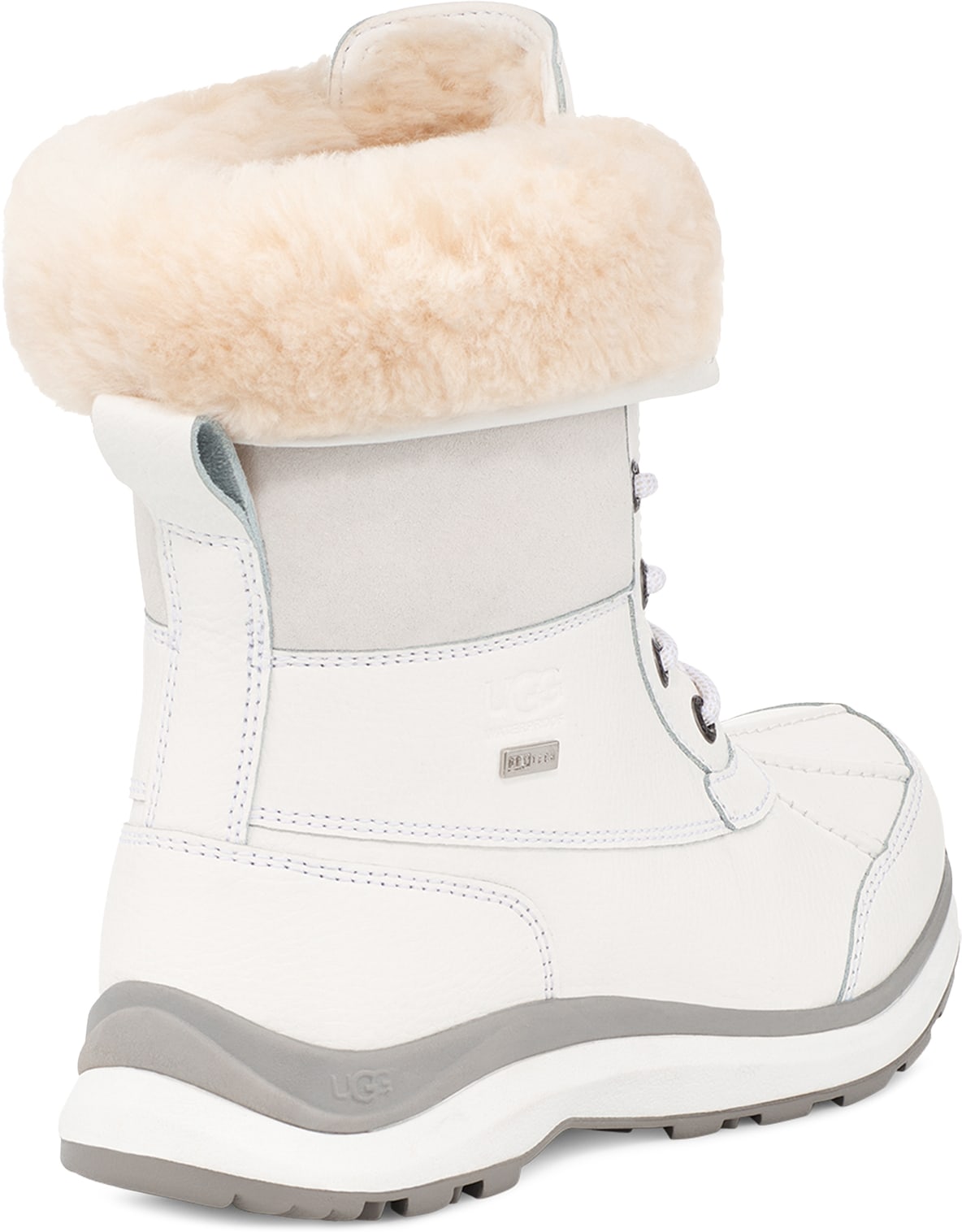 UGG: White Adirondack Boot III - 4