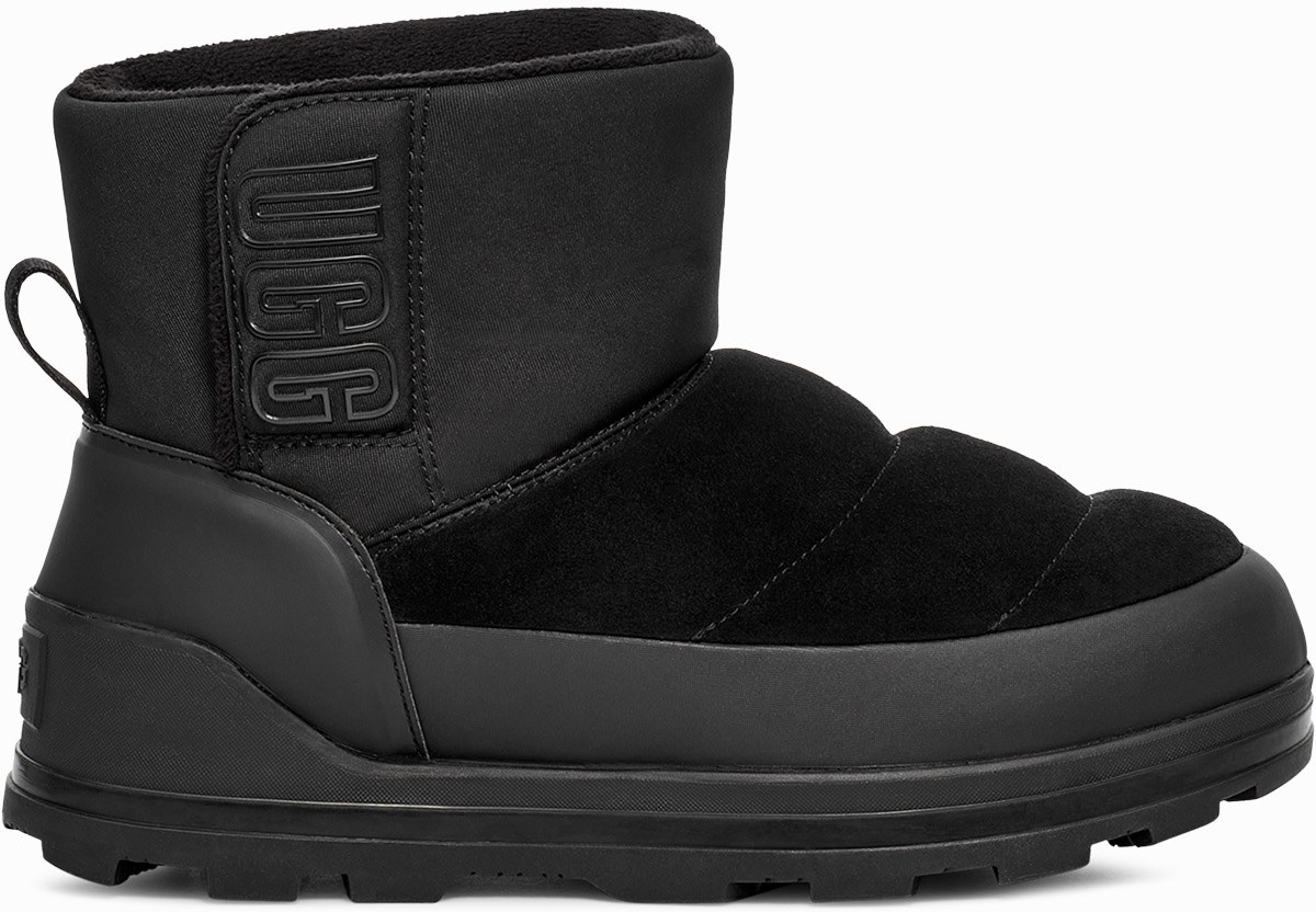 UGG: Black Classic Klamath Mini - 1