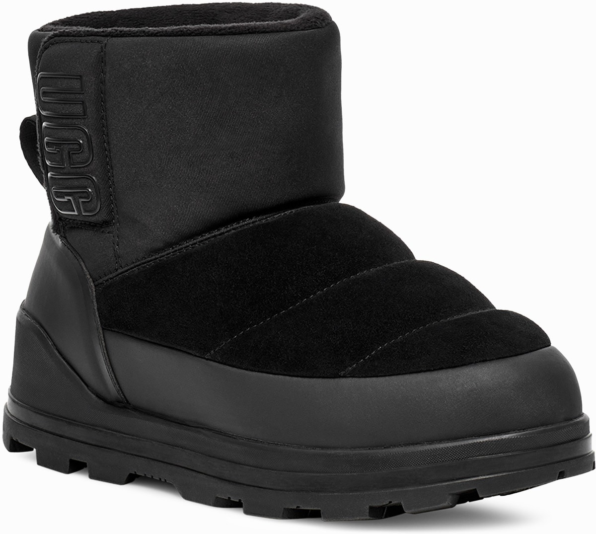 UGG: Black Classic Klamath Mini - 3