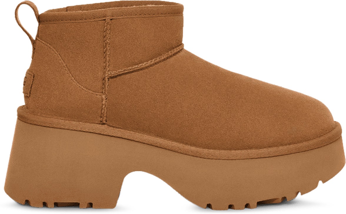 UGG: Brown Classic Ultra Mini New Heights - 1