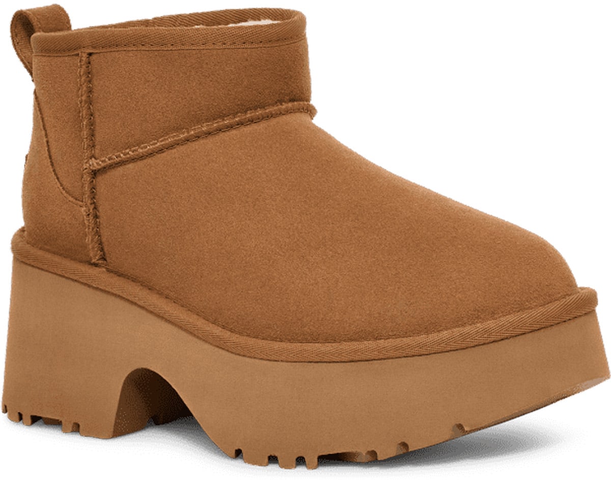 UGG: Brown Classic Ultra Mini New Heights - 3