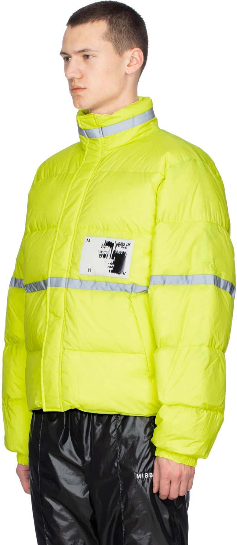 MISBHV: Yellow Reflective Down Jacket - 2