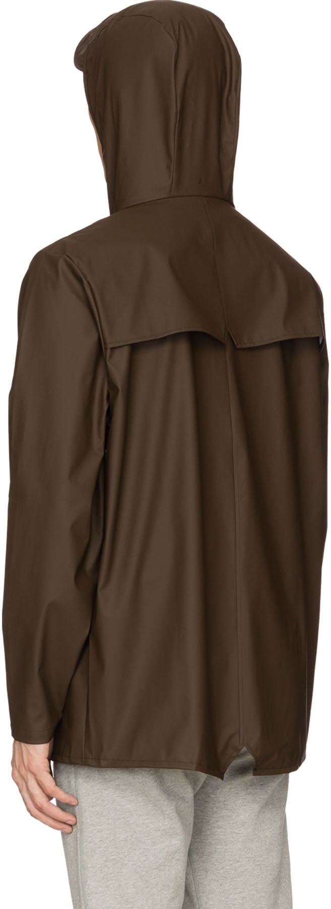 Rains: Brown Lightweight Rain Jacket - 3