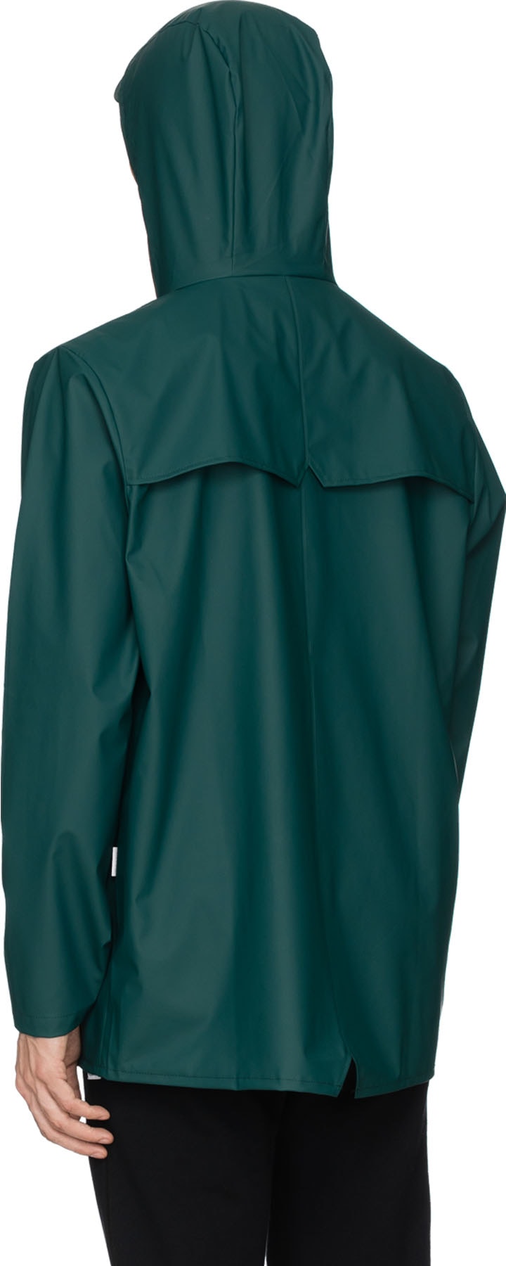 Rains: Green Lightweight Rain Jacket - 3