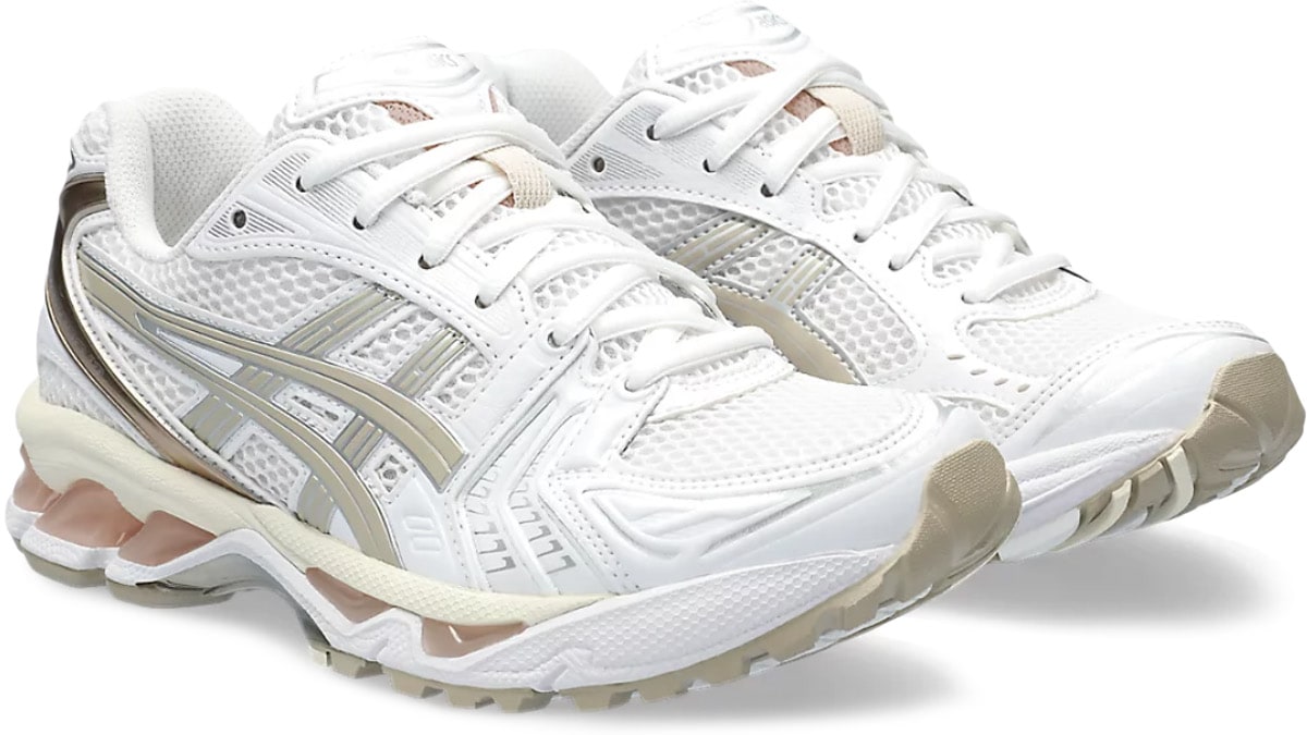 ASICS: White Gel-Kayano 14 - 3