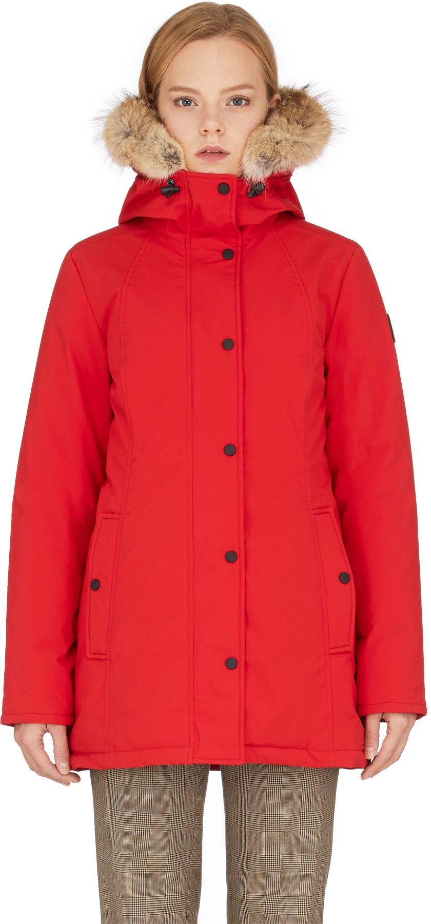 Kanuk: Red Mont-Royal Parka - 1