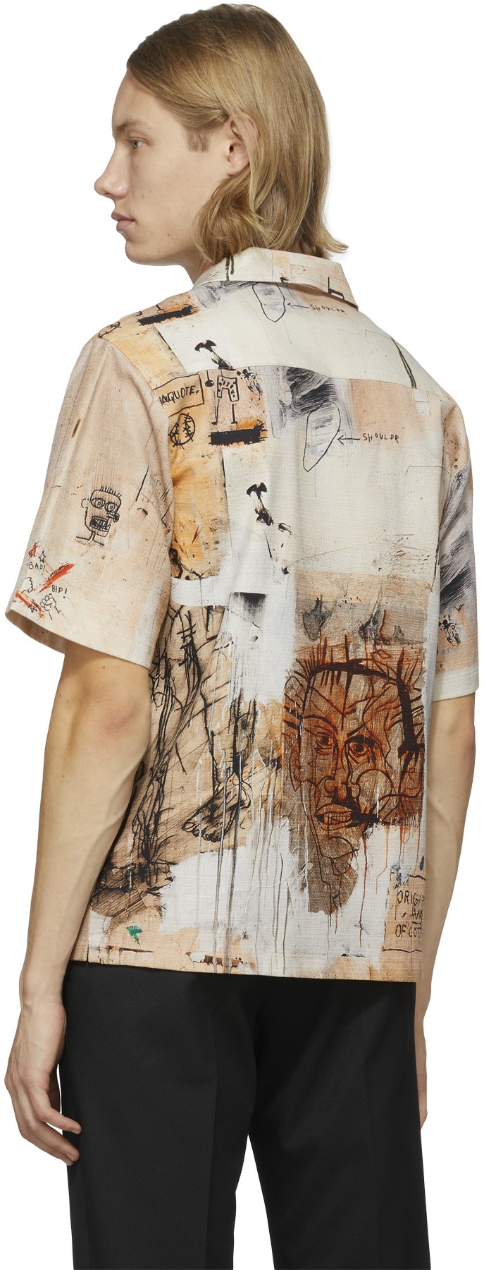 MISBHV: Multicolor Basquiat 'Big Shoes' Shirt - 3