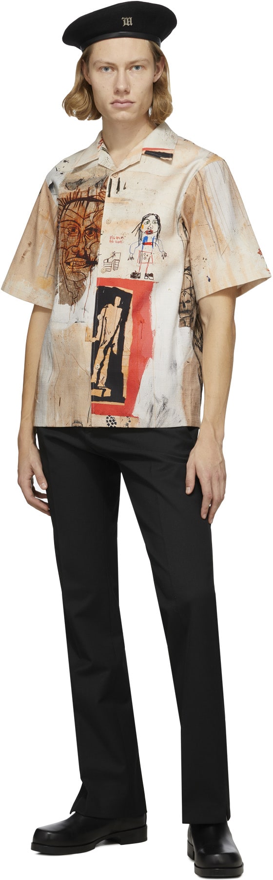MISBHV: Multicolor Basquiat 'Big Shoes' Shirt - 4