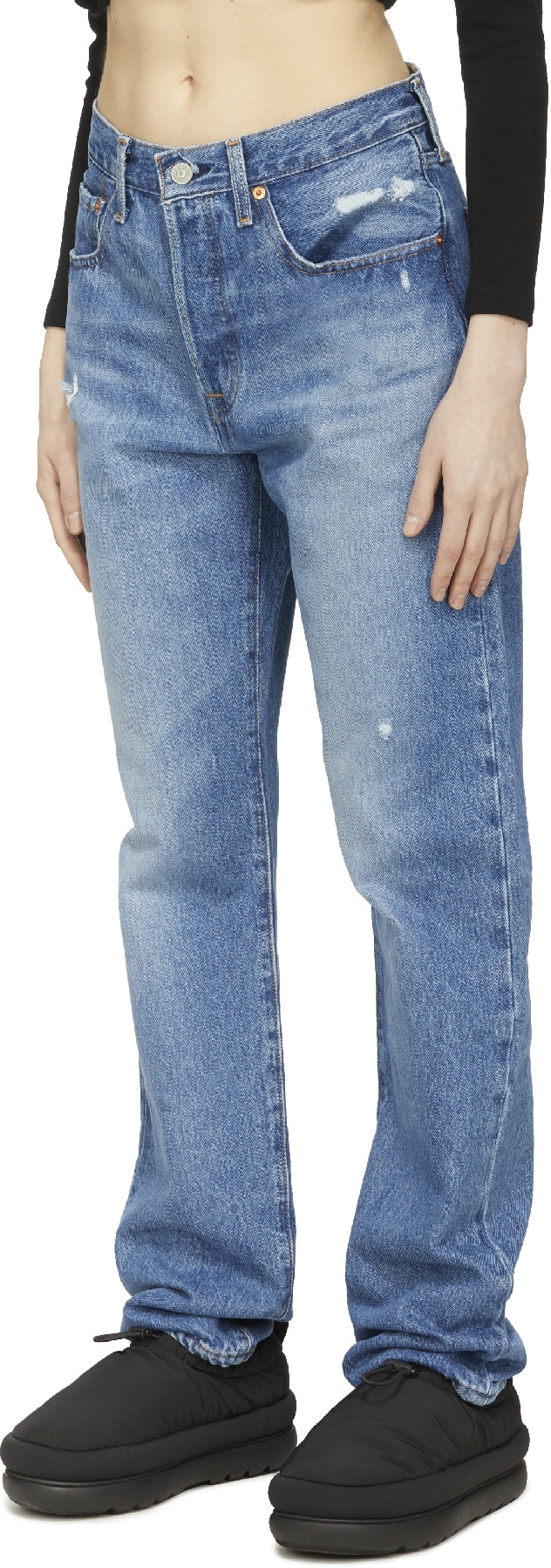 Levis: Blue 501® Original Jeans - 2