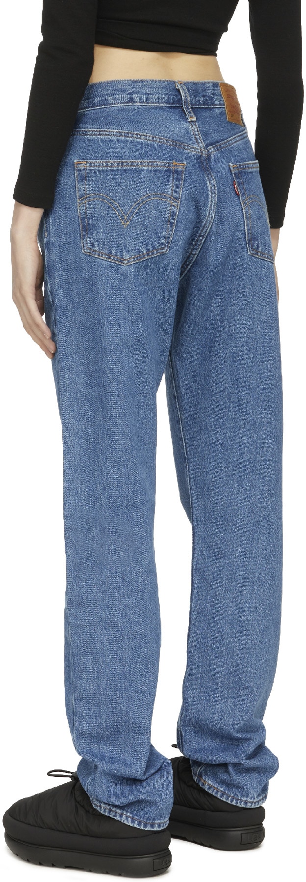 Levis: Blue 501® Original Jeans - 3