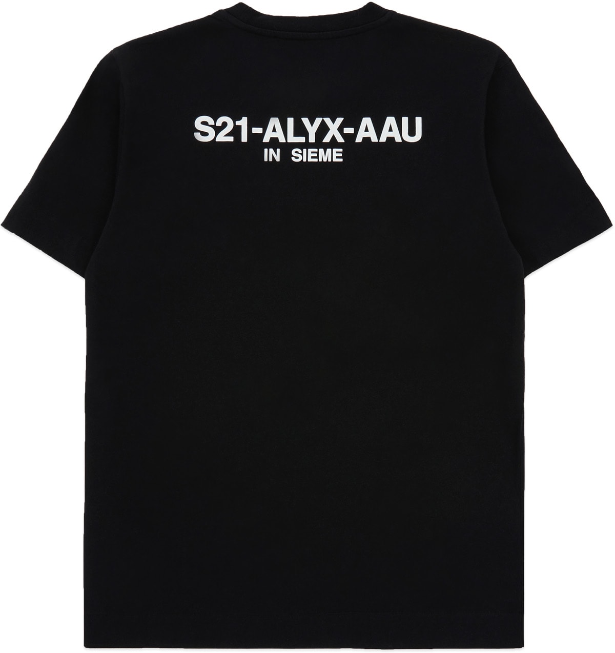 1017 ALYX 9SM: Black Collection Name T-Shirt - 2